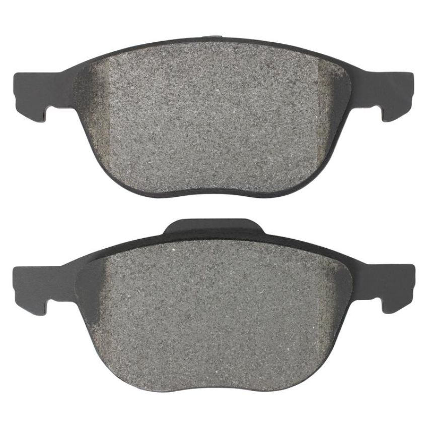 MPA 1001-1044M Quality-Built Premium Semi-Metallic Brake Pads w/ Hardware