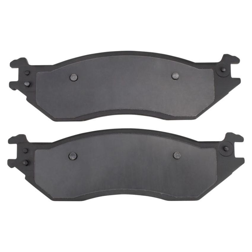 MPA 1001-1045M Quality-Built Premium Semi-Metallic Brake Pads w/ Hardware