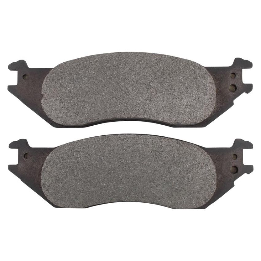 MPA 1001-1045M Quality-Built Premium Semi-Metallic Brake Pads w/ Hardware