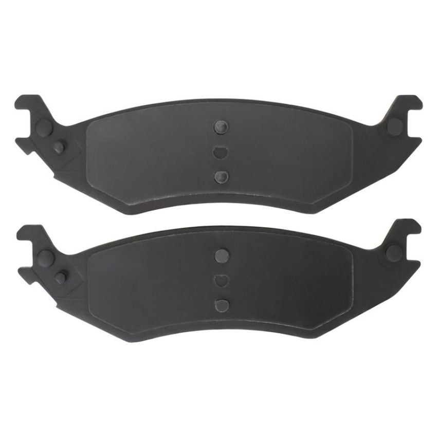 MPA 1001-1046M Quality-Built Premium Semi-Metallic Brake Pads w/ Hardware
