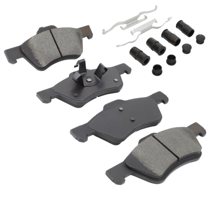 MPA 1001-1047CC Quality-Built Premium Ceramic Brake Pads w/ Hardware