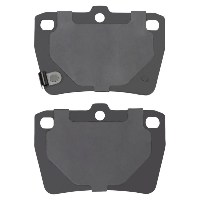 MPA 1001-1051M Quality-Built Premium Semi-Metallic Brake Pads w/ Hardware