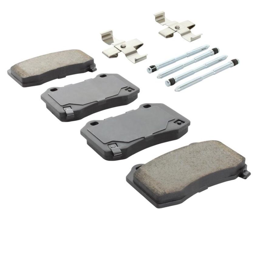 MPA 1001-1053AC Quality-Built Premium Ceramic Brake Pads w/ Hardware