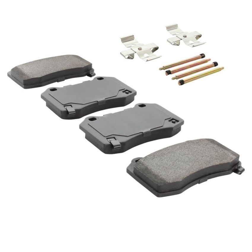 MPA 1001-1053C Quality-Built Premium Ceramic Brake Pads w/ Hardware