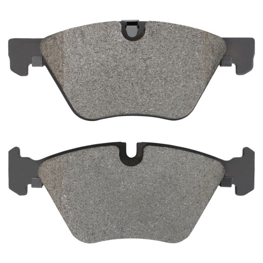 MPA 1001-1061M Quality-Built Premium Semi-Metallic Brake Pads w/ Hardware