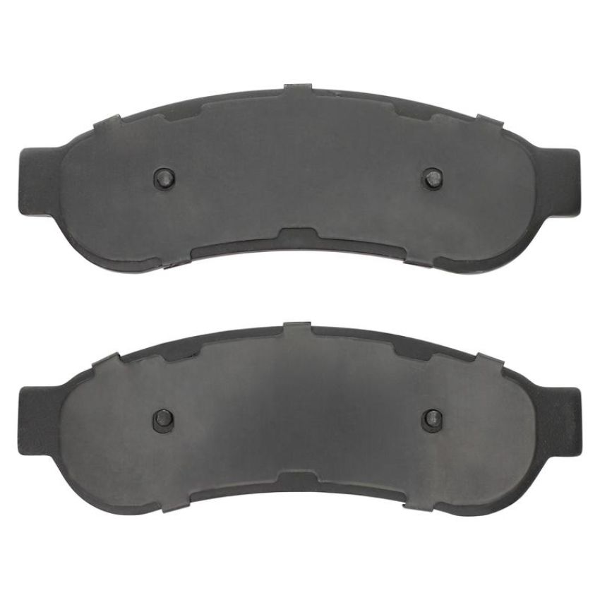 MPA 1001-1067M Quality-Built Premium Semi-Metallic Brake Pads w/ Hardware
