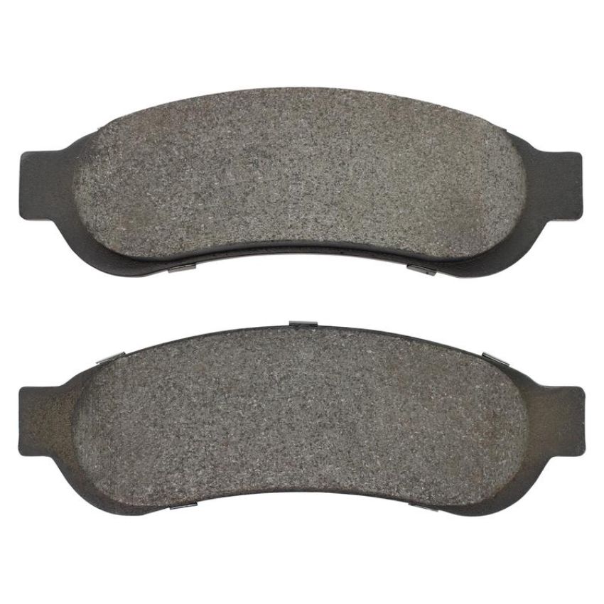 MPA 1001-1067M Quality-Built Premium Semi-Metallic Brake Pads w/ Hardware
