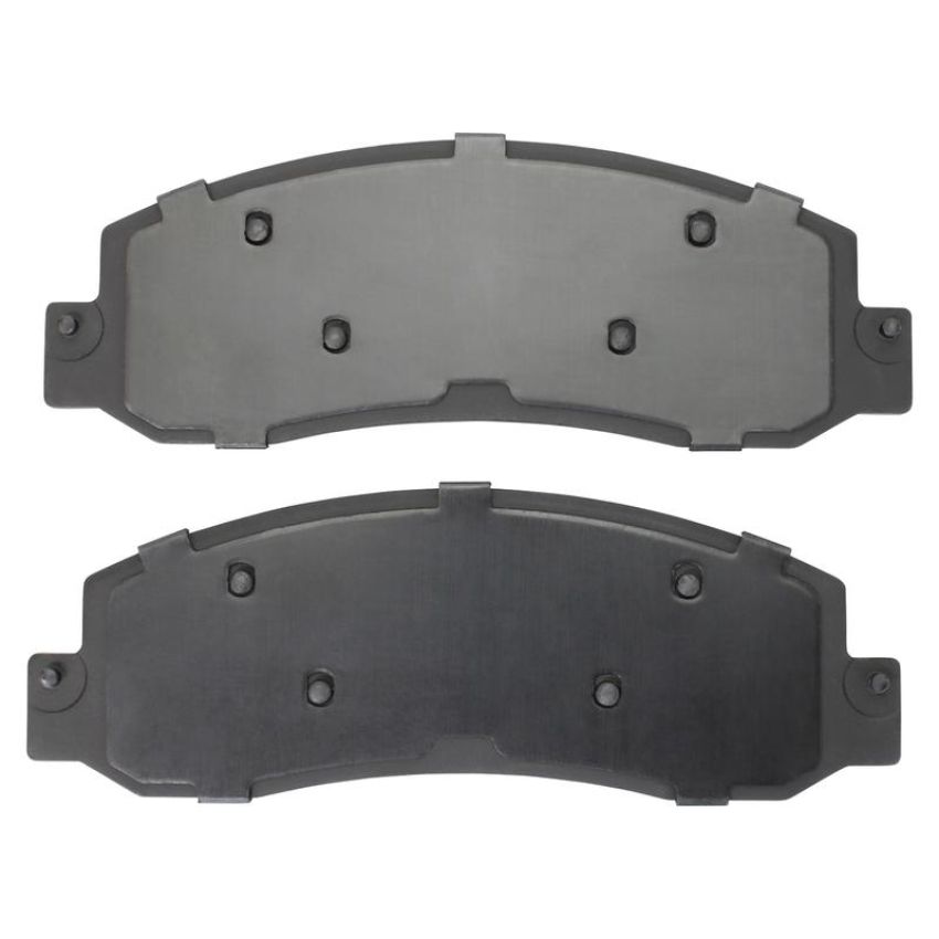 MPA 1001-1069M Quality-Built Premium Semi-Metallic Brake Pads w/ Hardware
