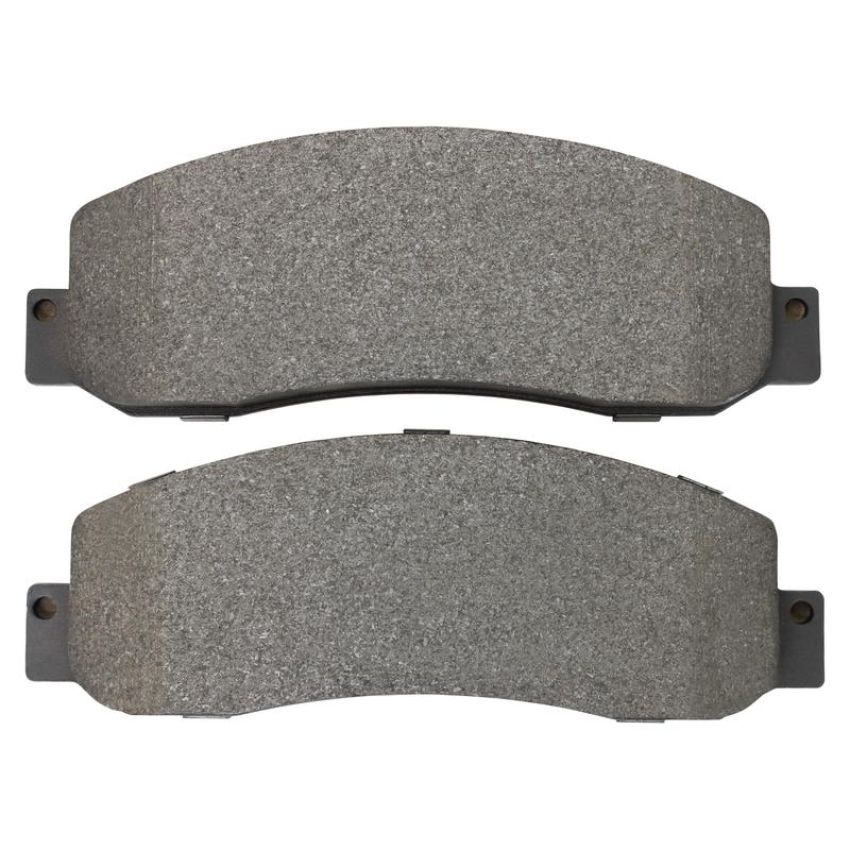 MPA 1001-1069M Quality-Built Premium Semi-Metallic Brake Pads w/ Hardware