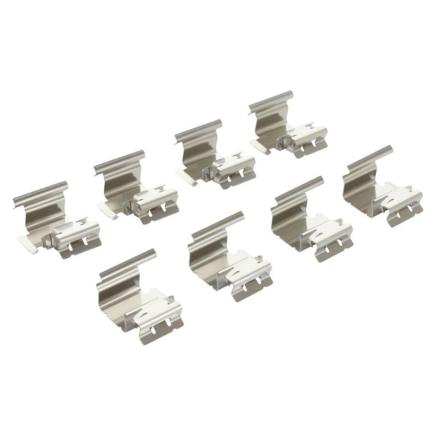 MPA 1001-1071M Quality-Built Premium Semi-Metallic Brake Pads w/ Hardware