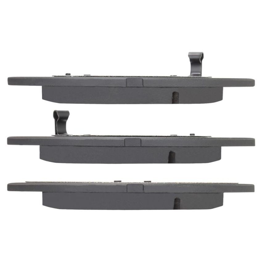 MPA 1001-1074C Quality-Built Premium Ceramic Brake Pads w/ Hardware