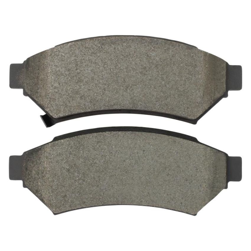 MPA 1001-1075C Quality-Built Premium Ceramic Brake Pads w/ Hardware