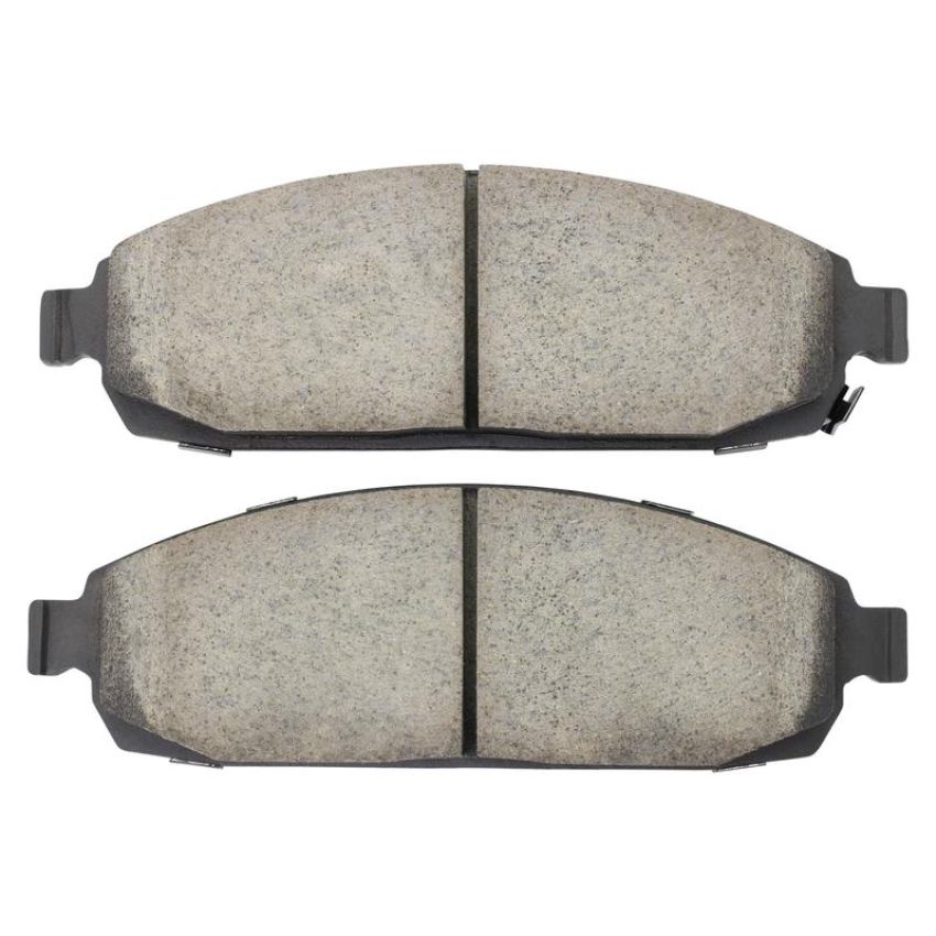 MPA 1001-1080C Quality-Built Premium Ceramic Brake Pads w/ Hardware
