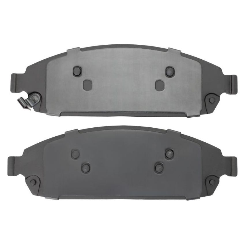 MPA 1001-1080M Quality-Built Premium Semi-Metallic Brake Pads w/ Hardware