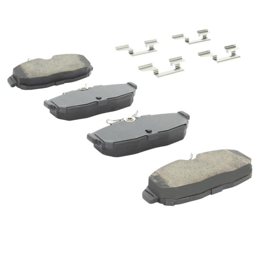 MPA 1001-1082C Quality-Built Premium Ceramic Brake Pads w/ Hardware