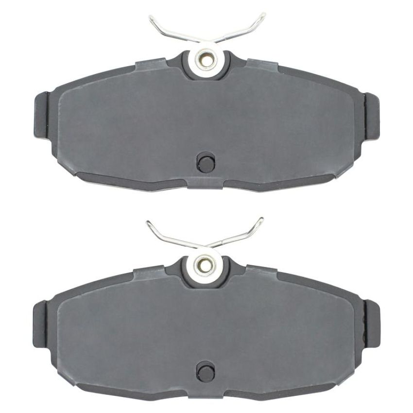 MPA 1001-1082C Quality-Built Premium Ceramic Brake Pads w/ Hardware