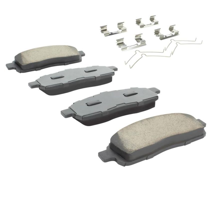 MPA 1001-1083C Quality-Built Premium Ceramic Brake Pads w/ Hardware