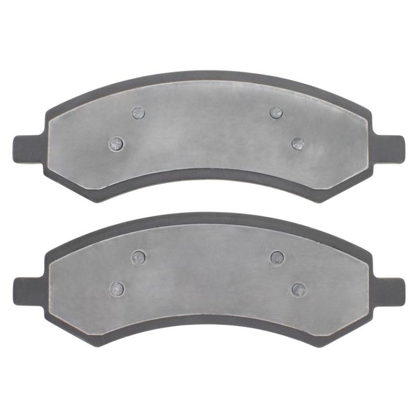 MPA 1001-1084M Quality-Built Premium Semi-Metallic Brake Pads w/ Hardware
