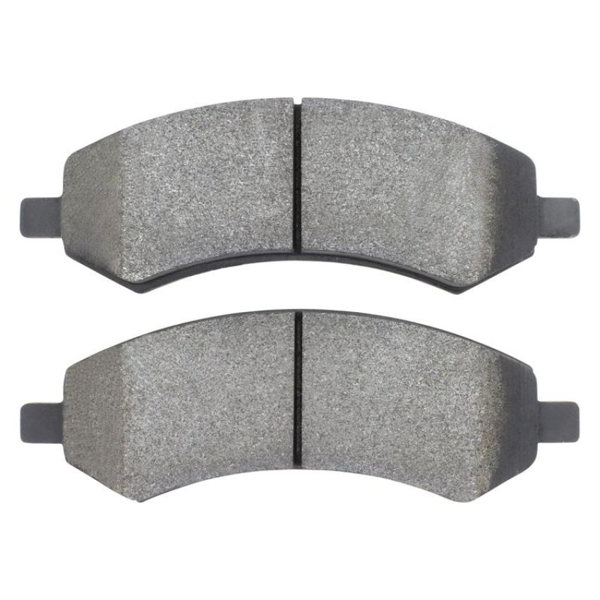 MPA 1001-1084M Quality-Built Premium Semi-Metallic Brake Pads w/ Hardware