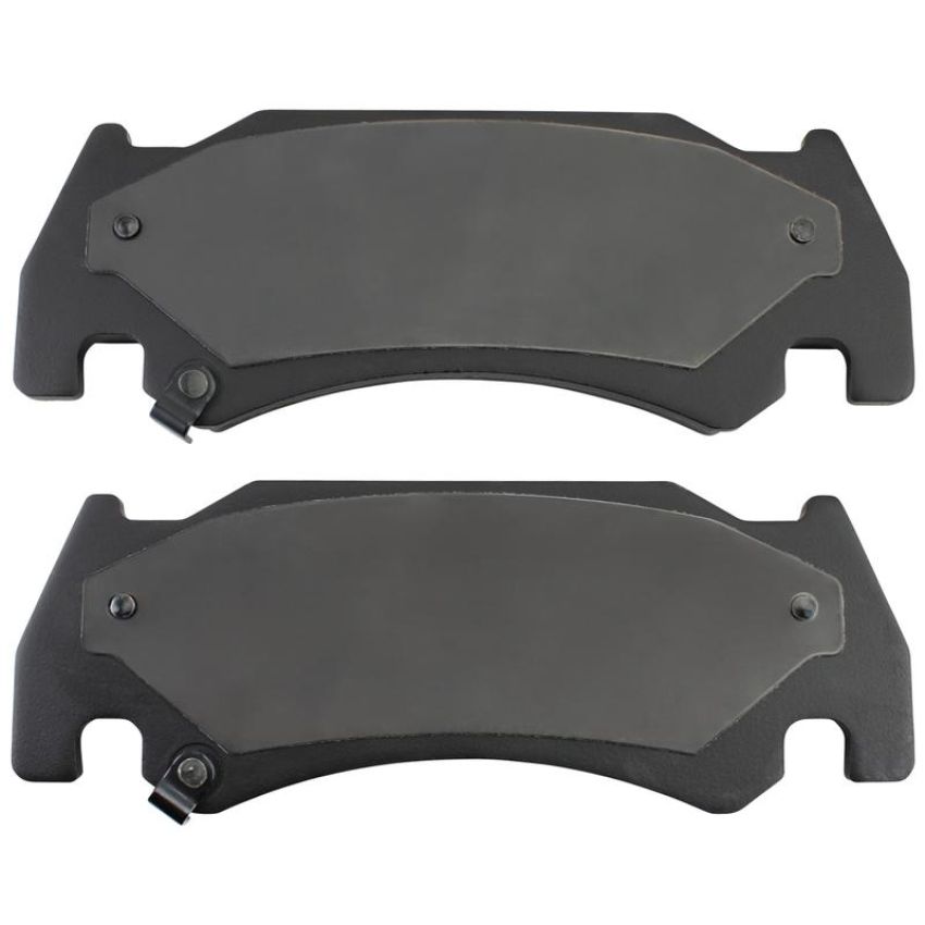 MPA 1001-1085M Quality-Built Premium Semi-Metallic Brake Pads w/ Hardware