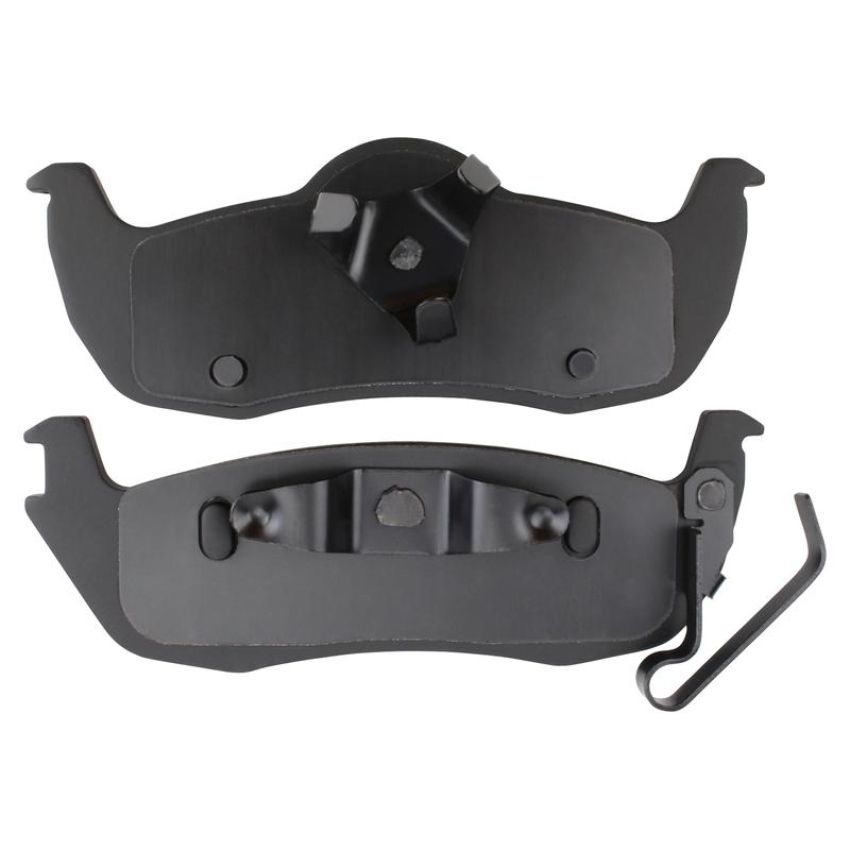 MPA 1001-1087C Quality-Built Premium Ceramic Brake Pads w/ Hardware