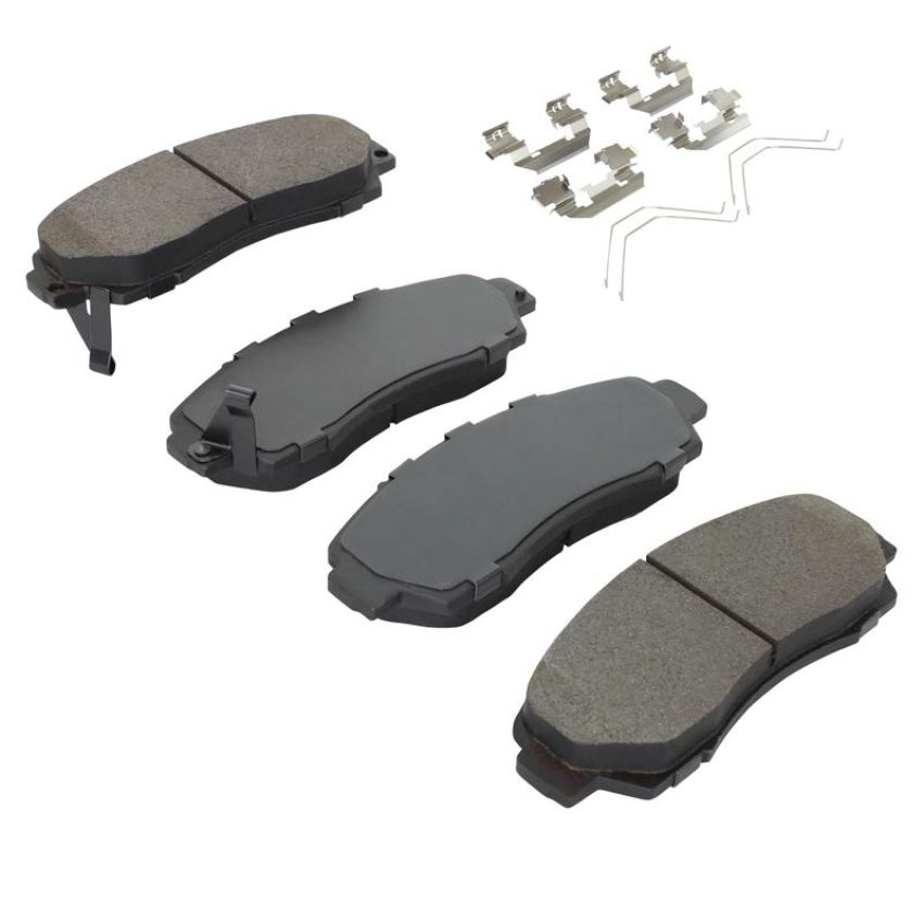 MPA 1001-1089C Quality-Built Premium Ceramic Brake Pads w/ Hardware