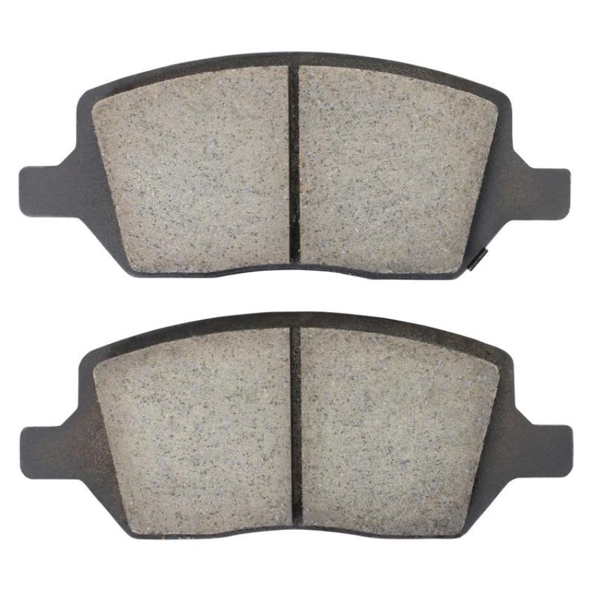 MPA 1001-1093C Quality-Built Premium Ceramic Brake Pads w/ Hardware