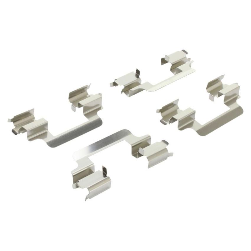 MPA 1001-1098M Quality-Built Premium Semi-Metallic Brake Pads w/ Hardware