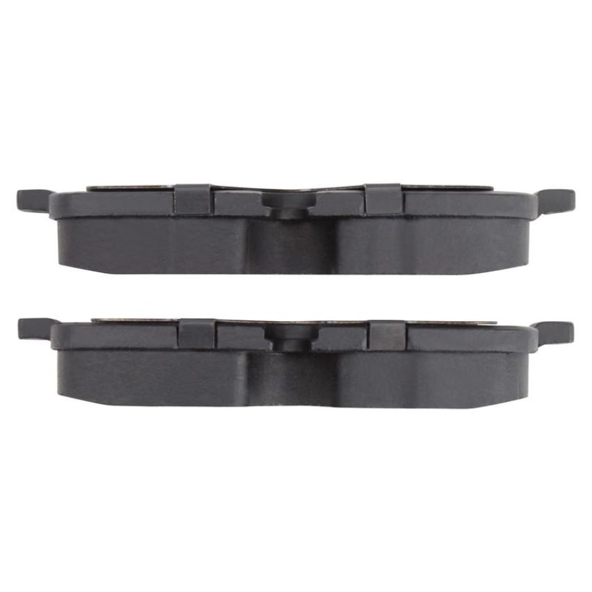 MPA 1001-1099AM Quality-Built Premium Semi-Metallic Brake Pads w/ Hardware