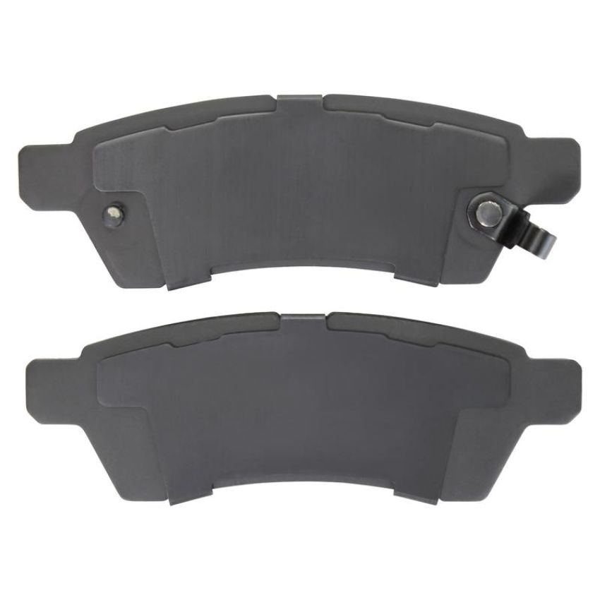 MPA 1001-1100C Quality-Built Premium Ceramic Brake Pads w/ Hardware