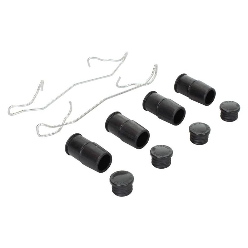 MPA 1001-1106M Quality-Built Premium Semi-Metallic Brake Pads w/ Hardware