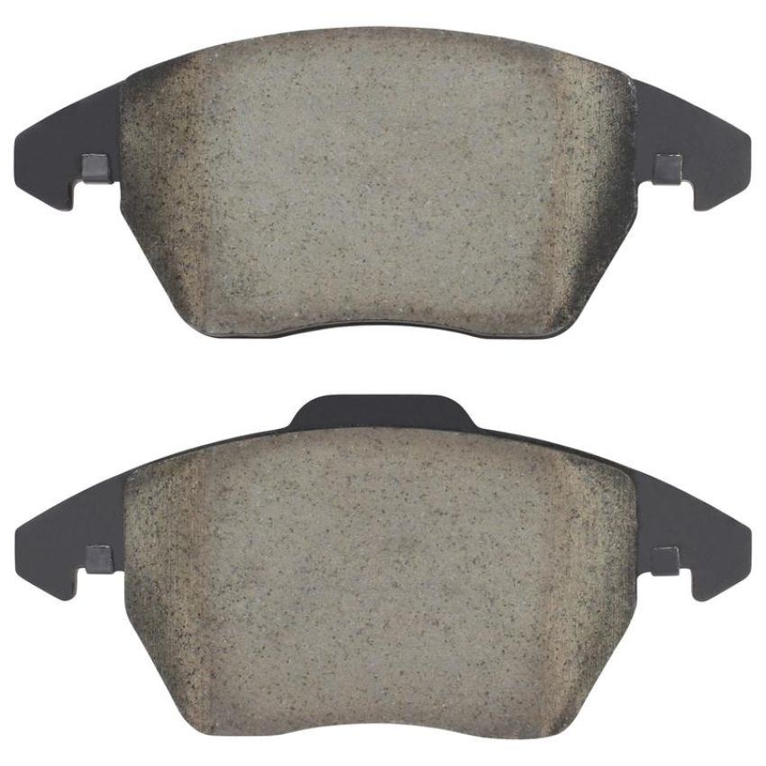 MPA 1001-1107BC Quality-Built Premium Ceramic Brake Pads w/ Hardware