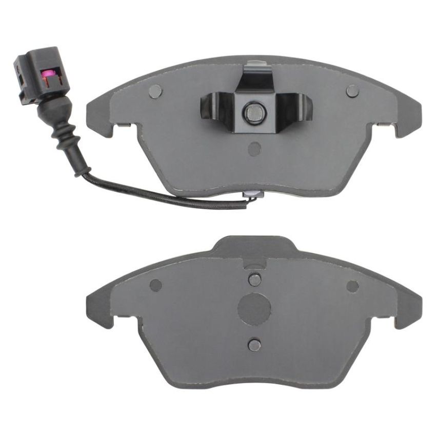 MPA 1001-1107C Quality-Built Premium Ceramic Brake Pads w/ Hardware