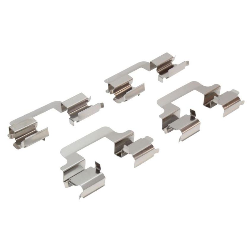 MPA 1001-1108AM Quality-Built Premium Semi-Metallic Brake Pads w/ Hardware