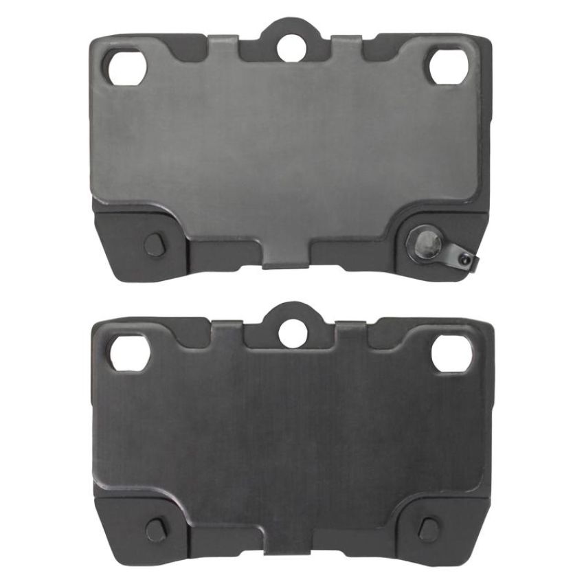 MPA 1001-1113M Quality-Built Premium Semi-Metallic Brake Pads w/ Hardware