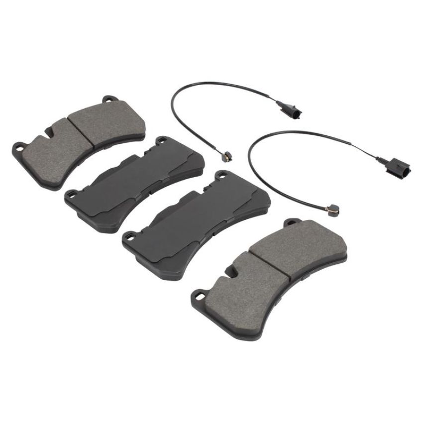 MPA 1001-1116AM Quality-Built Premium Semi-Metallic Brake Pads