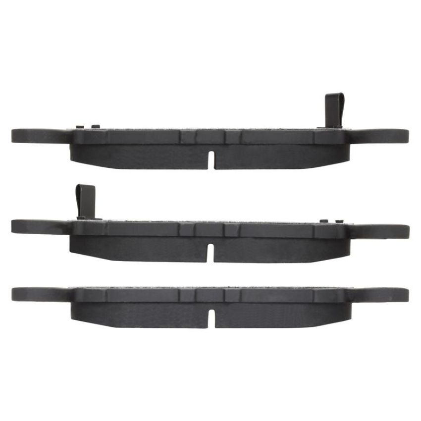 MPA 1001-1120M Quality-Built Premium Semi-Metallic Brake Pads w/ Hardware