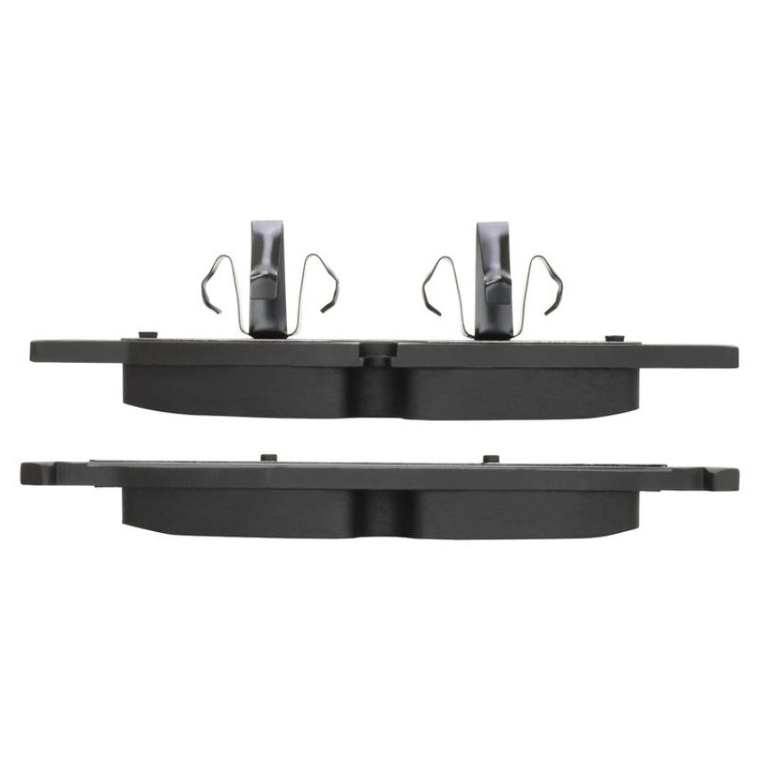 MPA 1001-1123M Quality-Built Premium Semi-Metallic Brake Pads w/ Hardware