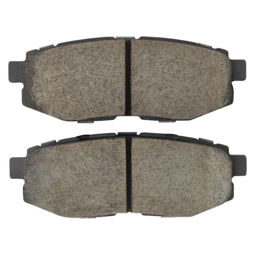 MPA 1001-1124C Quality-Built Premium Ceramic Brake Pads w/ Hardware