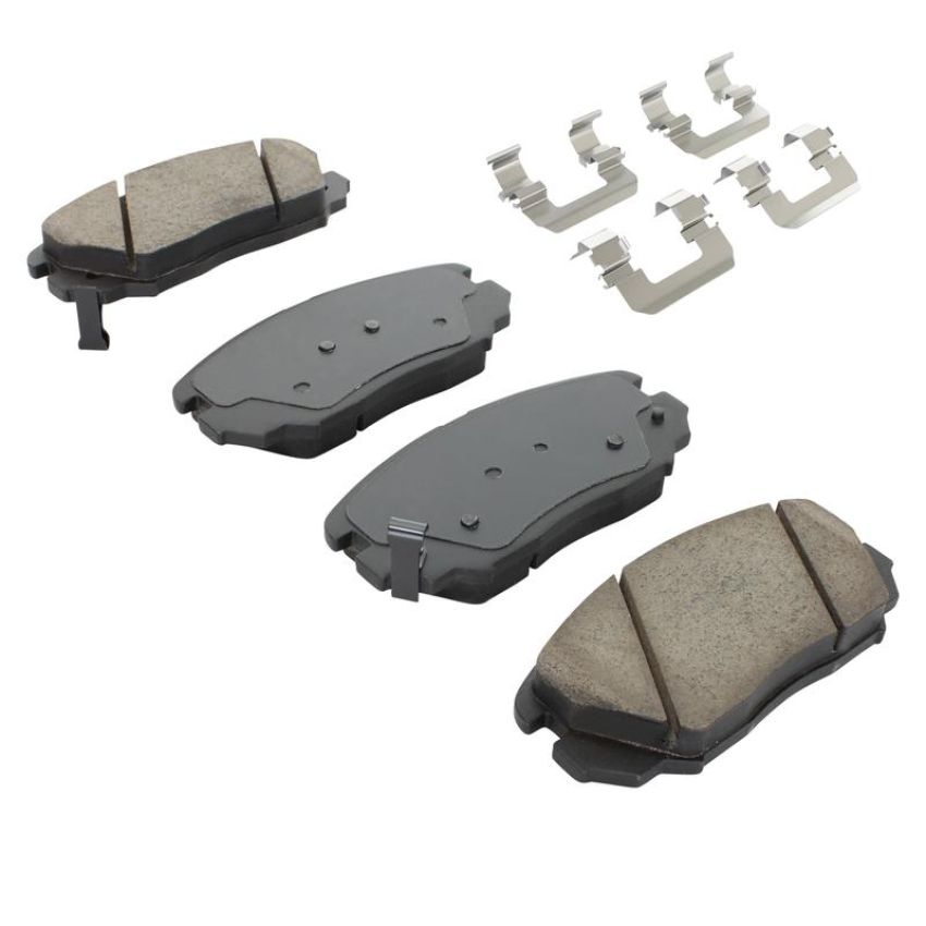 MPA 1001-1125C Quality-Built Premium Ceramic Brake Pads w/ Hardware