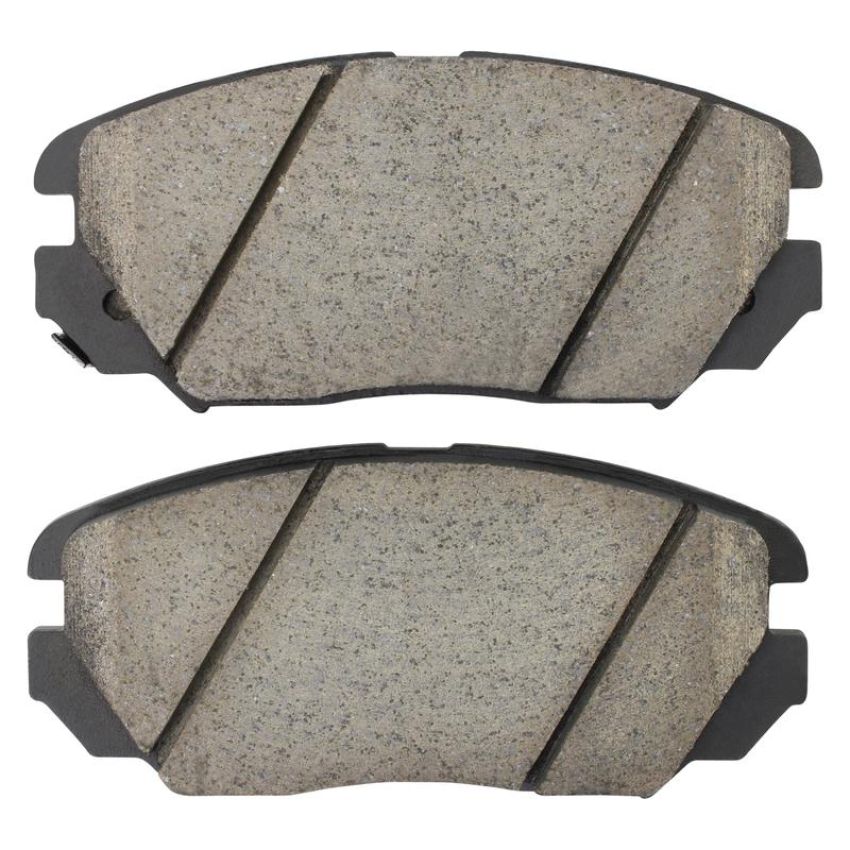 MPA 1001-1125C Quality-Built Premium Ceramic Brake Pads w/ Hardware