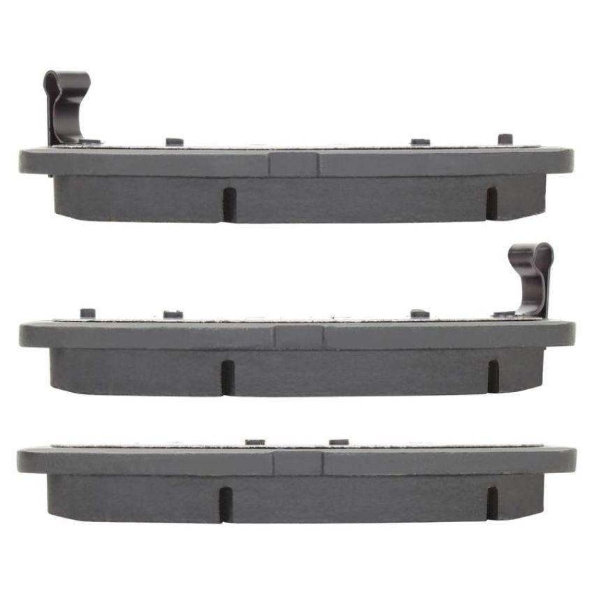 MPA 1001-1125C Quality-Built Premium Ceramic Brake Pads w/ Hardware