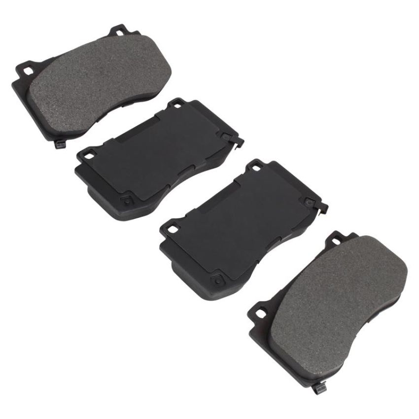 MPA 1001-1149M Quality-Built Premium Semi-Metallic Brake Pads w/ Hardware