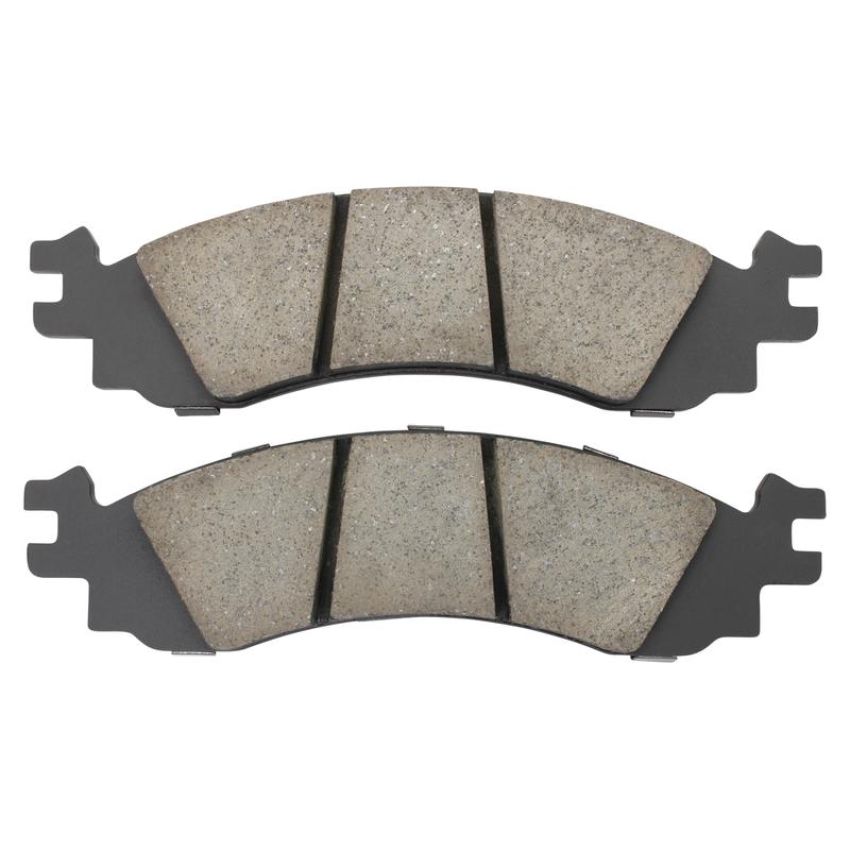 MPA 1001-1158C Quality-Built Premium Ceramic Brake Pads w/ Hardware