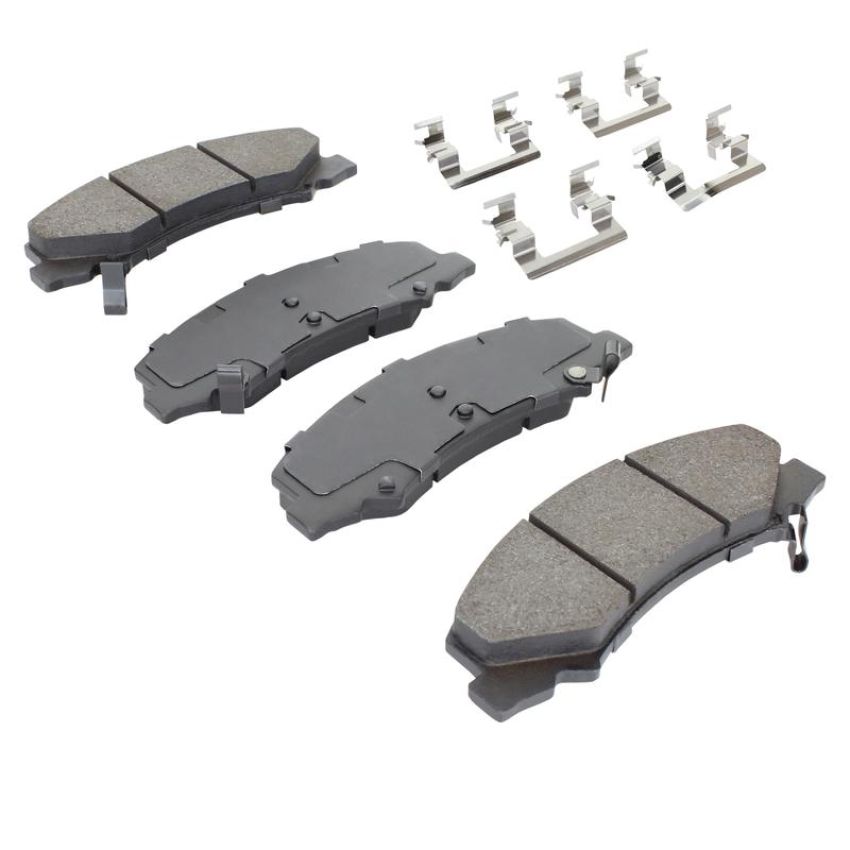 MPA 1001-1159C Quality-Built Premium Ceramic Brake Pads w/ Hardware