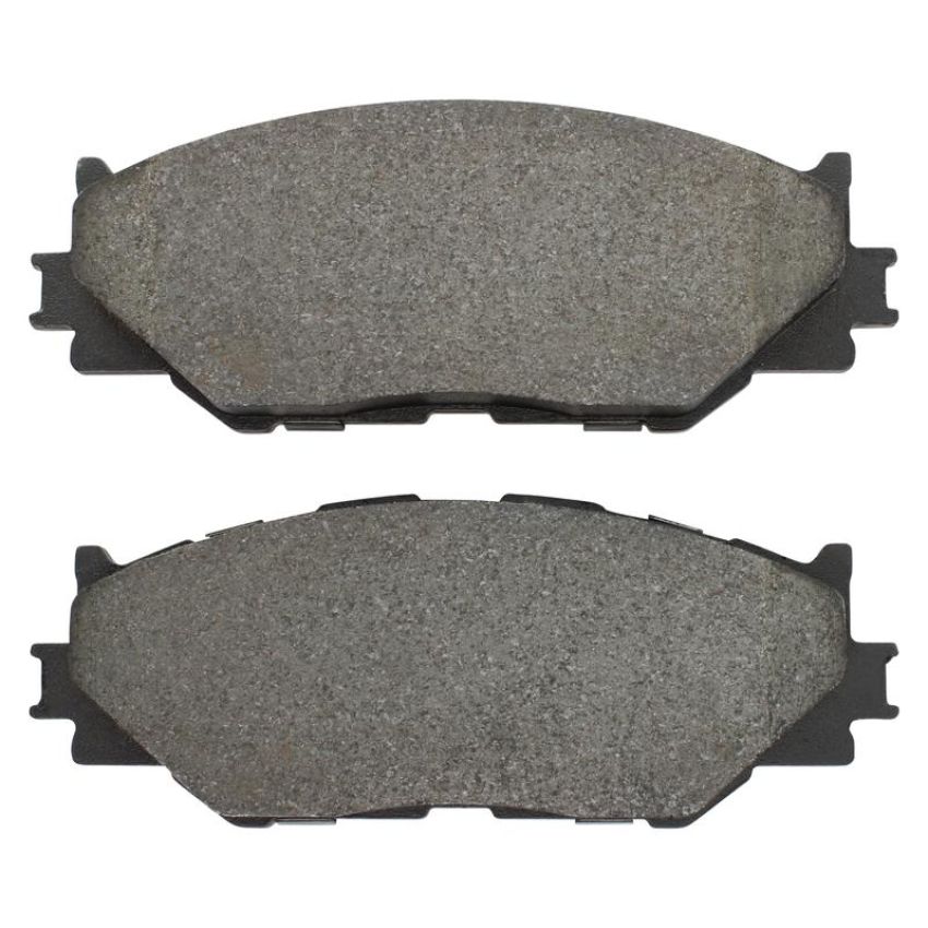 MPA 1001-1178M Quality-Built Premium Semi-Metallic Brake Pads w/ Hardware