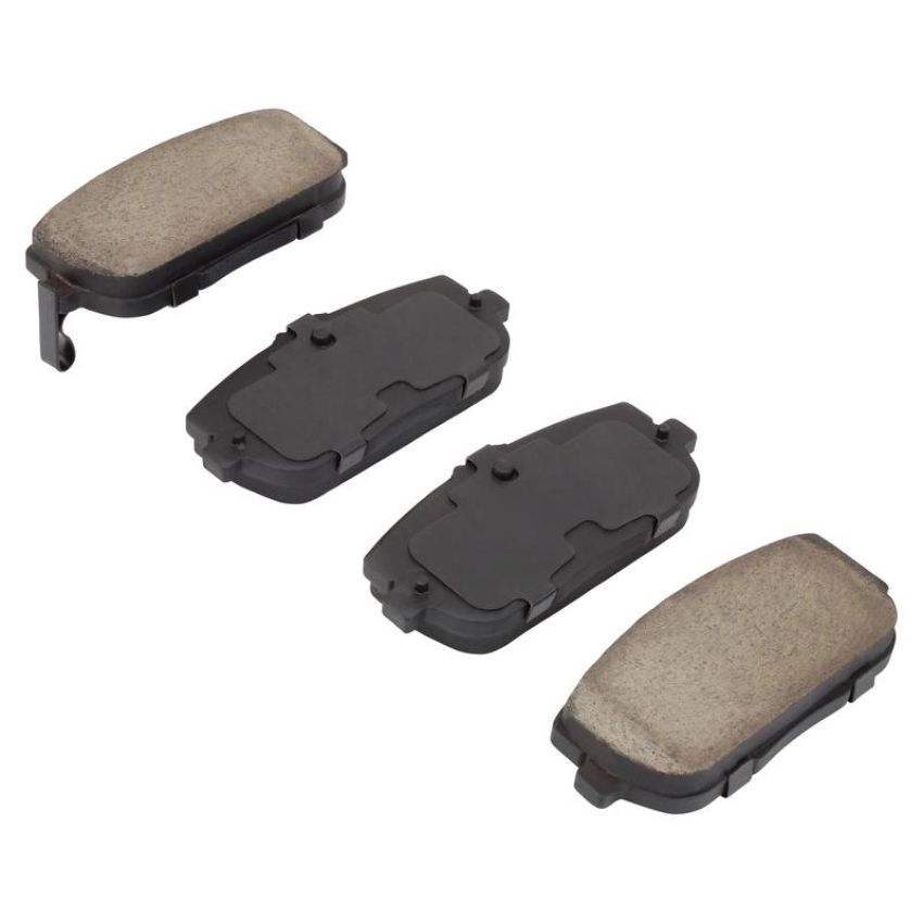 MPA 1001-1180C Quality-Built Premium Ceramic Brake Pads w/ Hardware