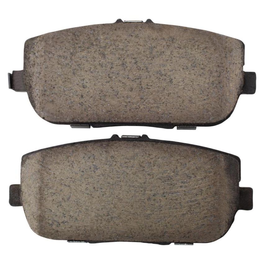 MPA 1001-1180C Quality-Built Premium Ceramic Brake Pads w/ Hardware