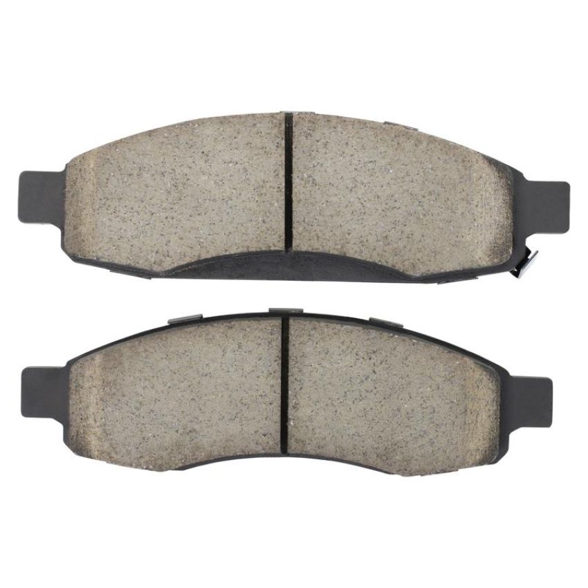 MPA 1001-1183C Quality-Built Premium Ceramic Brake Pads w/ Hardware