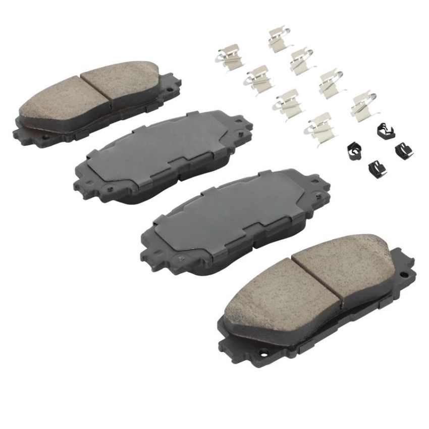 MPA 1001-1184AC Quality-Built Premium Ceramic Brake Pads w/ Hardware